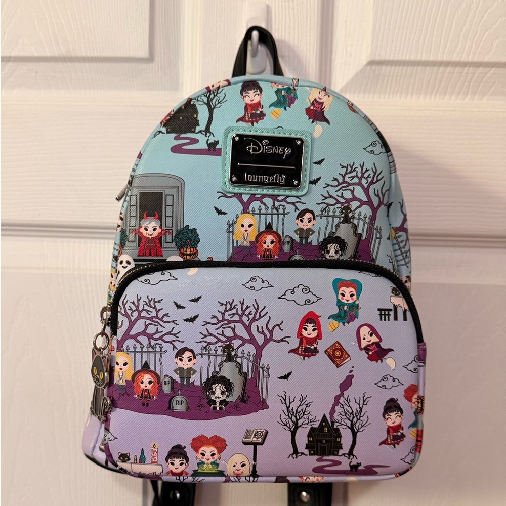 Loungefly Disney mini backpack and Wallet set. Hocus Pocus